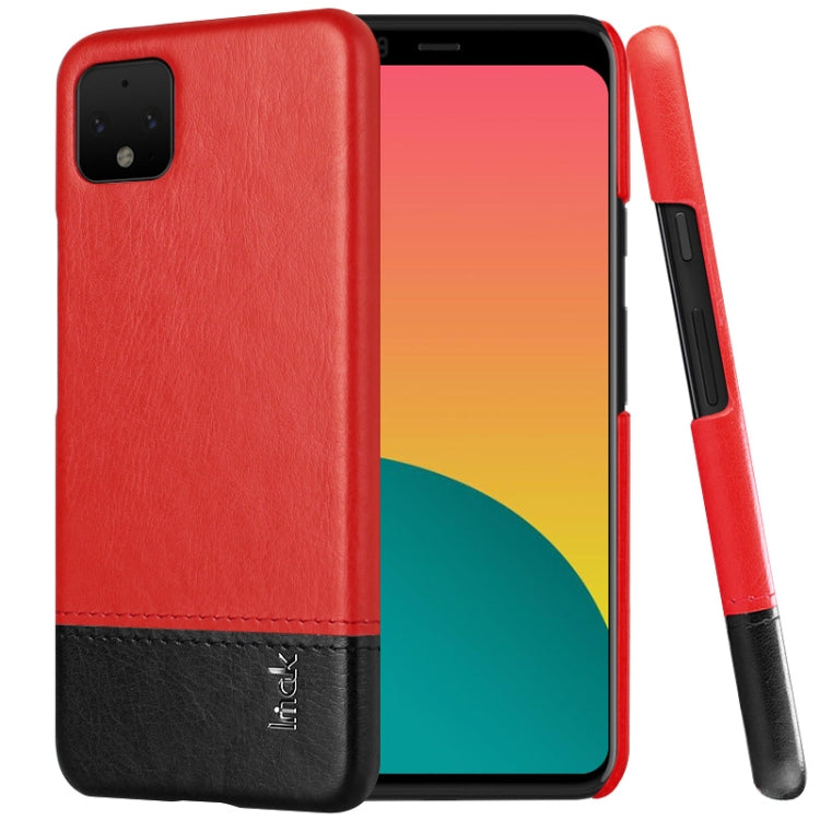 IMAK Ruiyi Series Concise Slim PU + PC Protective Case For Google Pixel 4