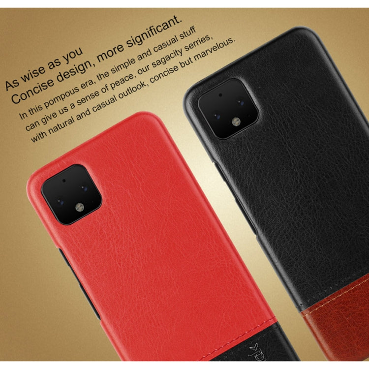IMAK Ruiyi Series Concise Slim PU + PC Protective Case For Google Pixel 4
