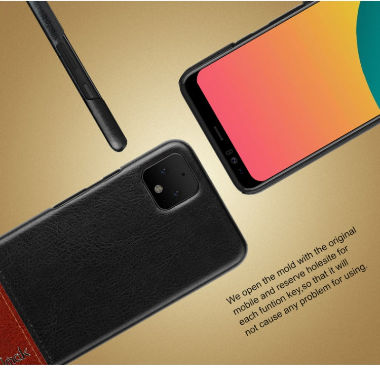IMAK Ruiyi Series Concise Slim PU + PC Protective Case For Google Pixel 4