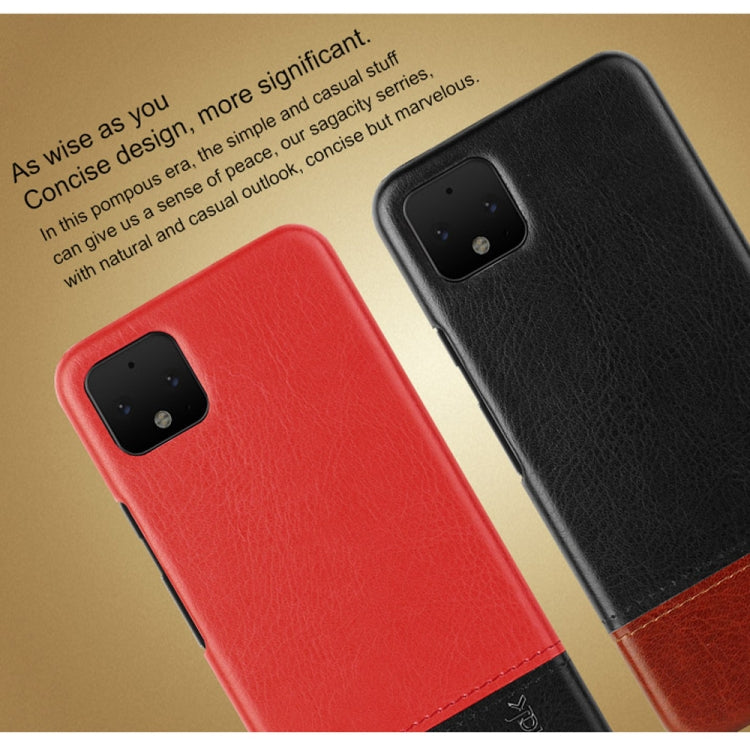 IMAK Ruiyi Series Concise Slim PU + PC Protective Case For Google Pixel 4XL