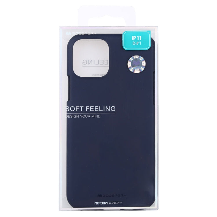 GOOSPERY SOFE FEELING TPU Shockproof and Scratch Case for iPhone 11 Pro