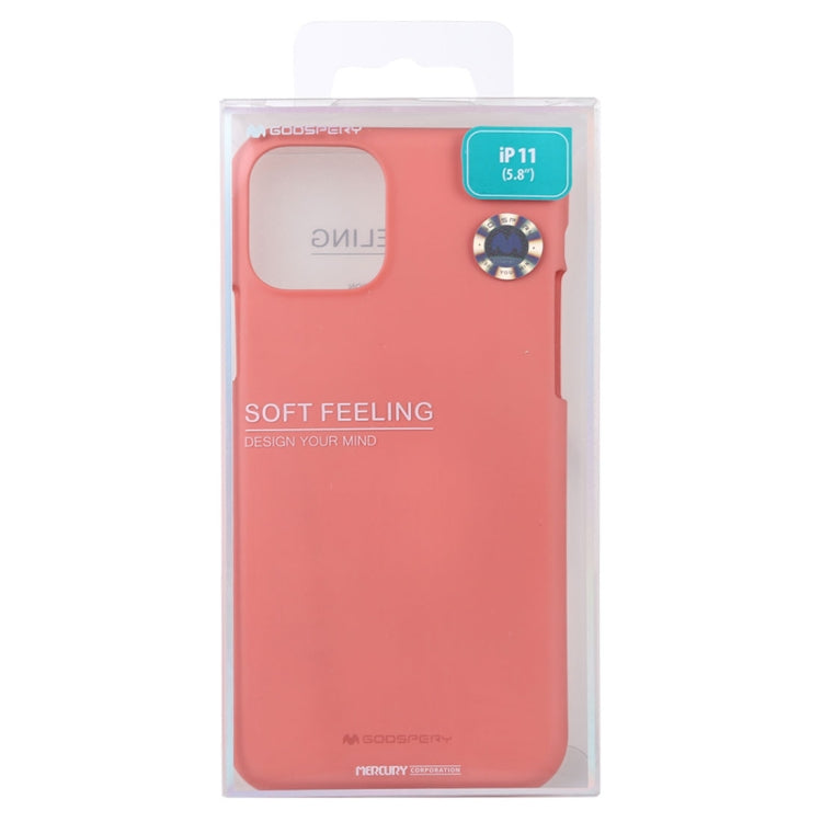 GOOSPERY SOFE FEELING TPU Shockproof and Scratch Case for iPhone 11 Pro
