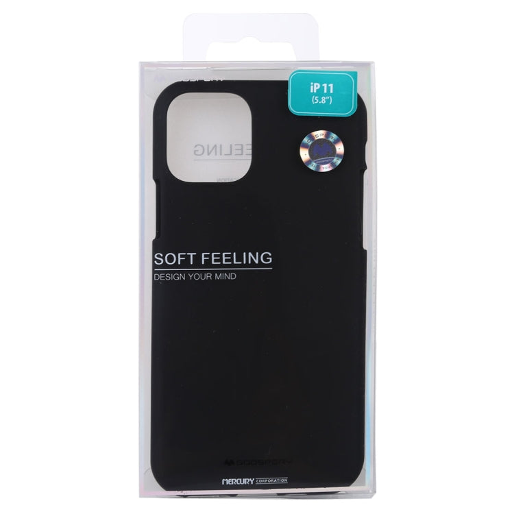 GOOSPERY SOFE FEELING TPU Shockproof and Scratch Case for iPhone 11 Pro
