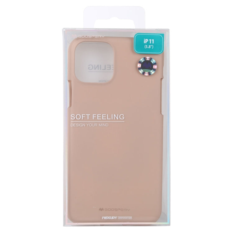 GOOSPERY SOFE FEELING TPU Shockproof and Scratch Case for iPhone 11 Pro
