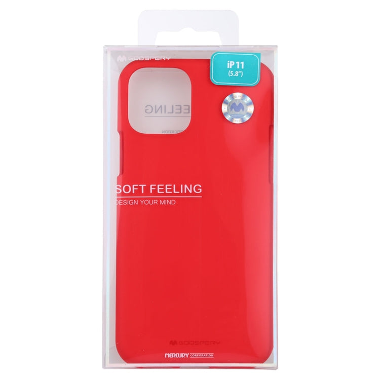 GOOSPERY SOFE FEELING TPU Shockproof and Scratch Case for iPhone 11 Pro