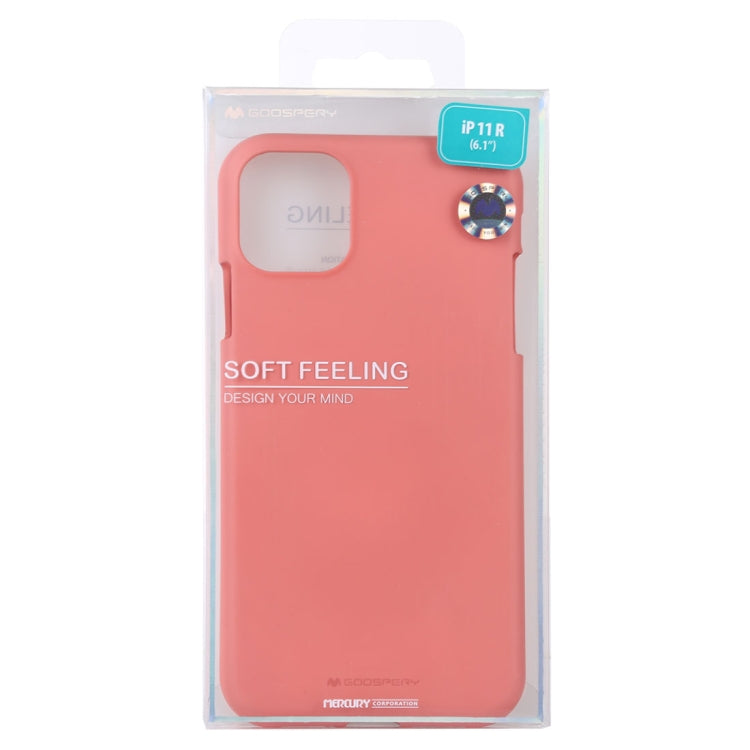 GOOSPERY SOFE FEELING TPU Shockproof and Scratch Case for iPhone 11