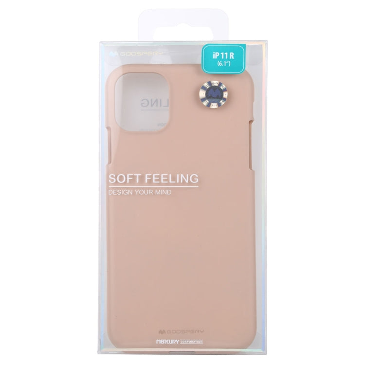 GOOSPERY SOFE FEELING TPU Shockproof and Scratch Case for iPhone 11