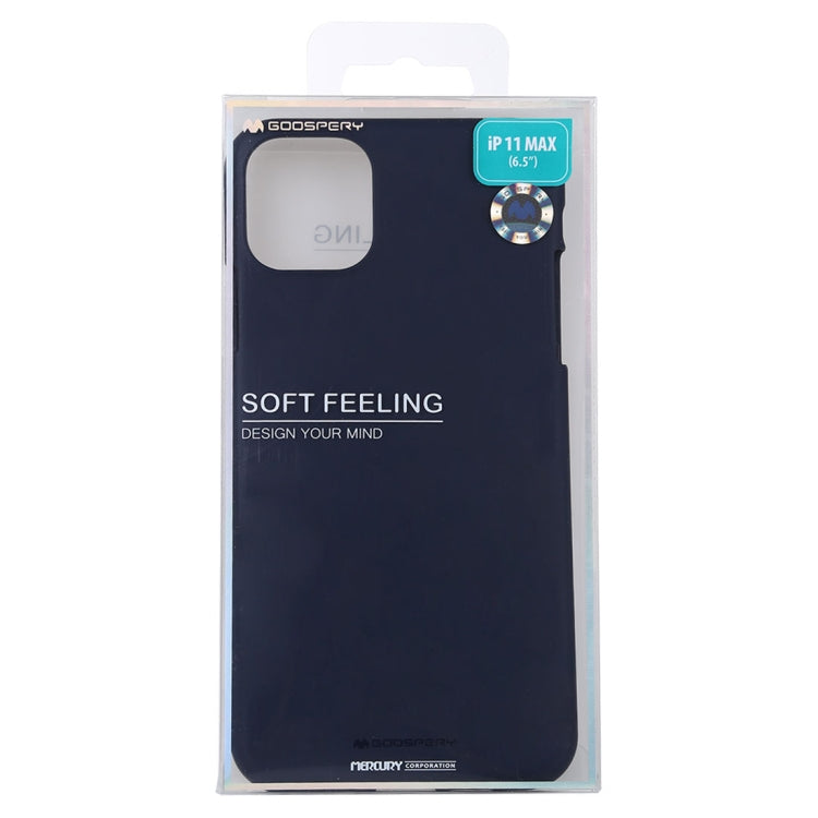 GOOSPERY SOFE FEELING TPU Shockproof and Scratch Case for iPhone 11 Pro Max