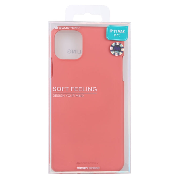 GOOSPERY SOFE FEELING TPU Shockproof and Scratch Case for iPhone 11 Pro Max