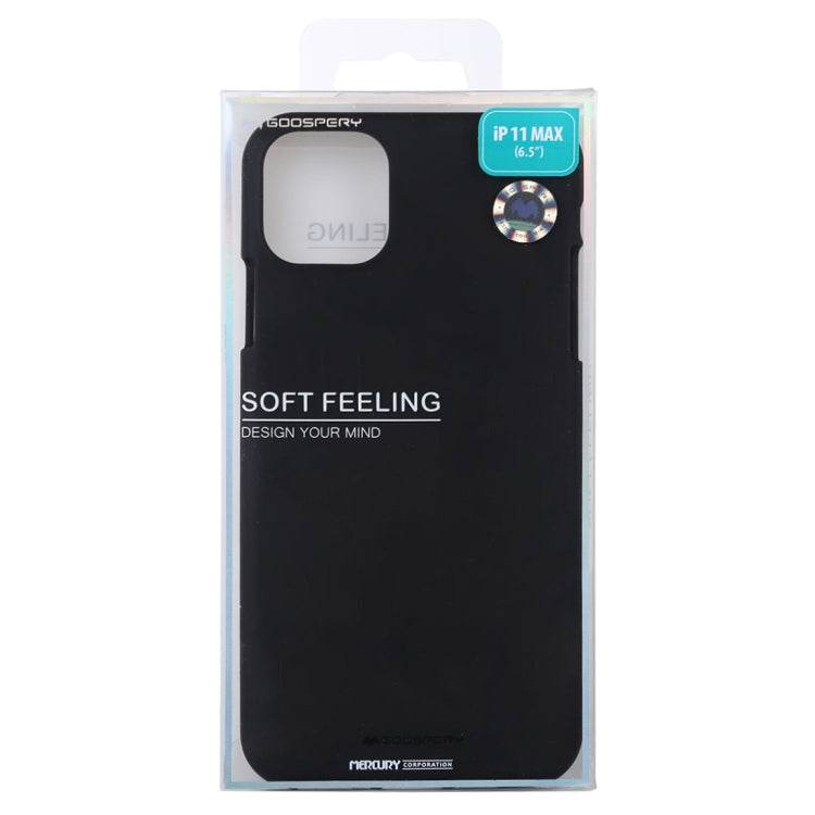 GOOSPERY SOFE FEELING TPU Shockproof and Scratch Case for iPhone 11 Pro Max