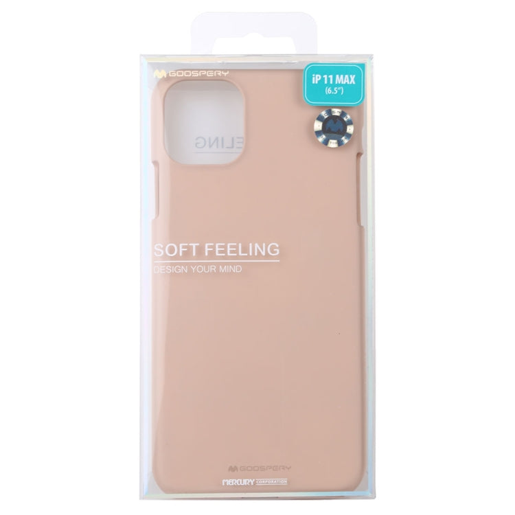 GOOSPERY SOFE FEELING TPU Shockproof and Scratch Case for iPhone 11 Pro Max