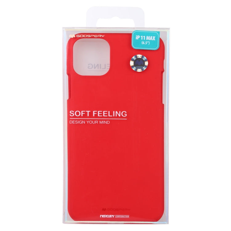 GOOSPERY SOFE FEELING TPU Shockproof and Scratch Case for iPhone 11 Pro Max