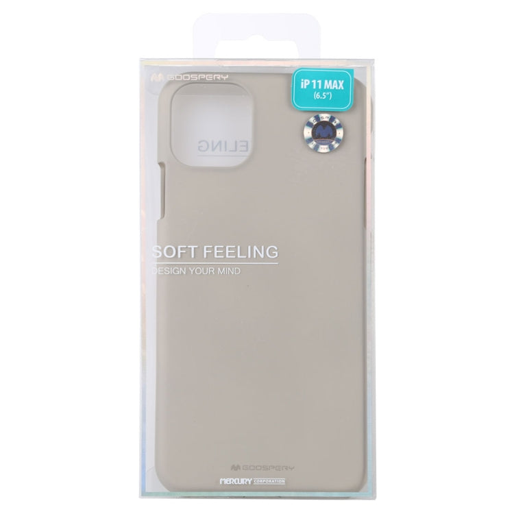 GOOSPERY SOFE FEELING TPU Shockproof and Scratch Case for iPhone 11 Pro Max