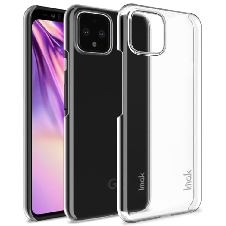 IMAK Wing II Wear-resisting Crystal PC Protective Case Pro Version For For Google Pixel 4XL