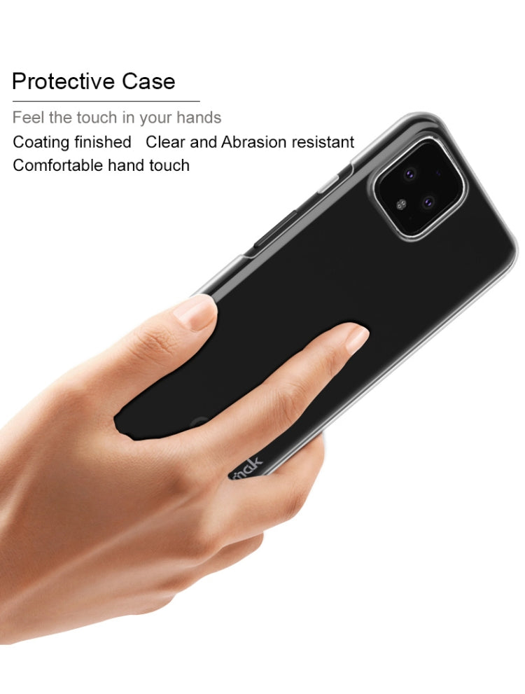 IMAK Wing II Wear-resisting Crystal PC Protective Case Pro Version For For Google Pixel 4XL
