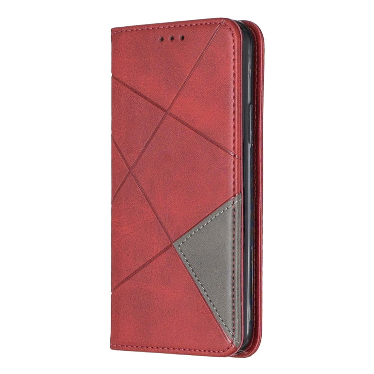 For iPhone 11 Pro Rhombus Texture Horizontal Flip Magnetic Leather Casewith Holder & Card Slots & Wallet