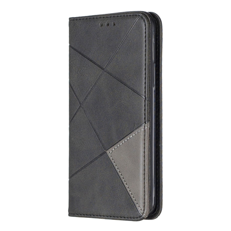 For iPhone 11 Pro Rhombus Texture Horizontal Flip Magnetic Leather Casewith Holder & Card Slots & Wallet