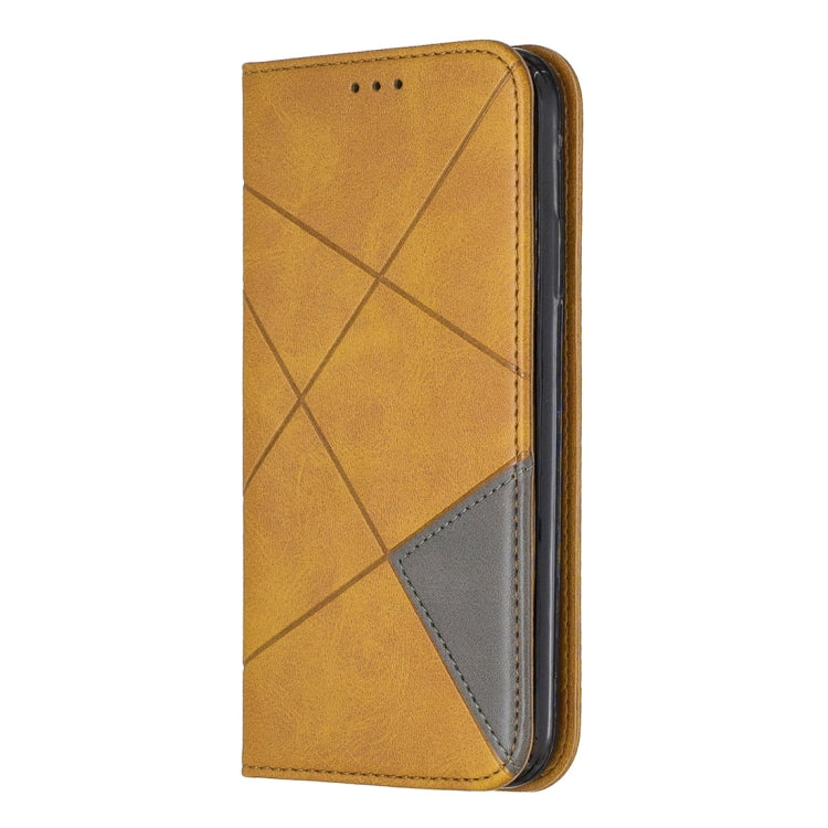 For iPhone 11 Rhombus Texture Horizontal Flip Magnetic Leather Case with Holder & Card Slots & Wallet