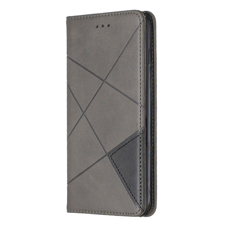 Rhombus Texture Horizontal Flip Magnetic Leather Case with Holder & Card Slots & Wallet For iPhone 8 Plus & 7 Plus