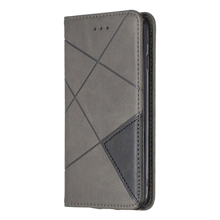Rhombus Texture Horizontal Flip Magnetic Leather Case with Holder & Card Slots & Wallet For iPhone SE 2020 & 8 & 7