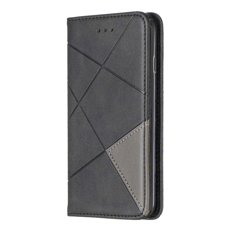 Rhombus Texture Horizontal Flip Magnetic Leather Case with Holder & Card Slots & Wallet For iPhone 6 & 6s