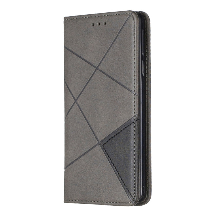 Rhombus Texture Horizontal Flip Magnetic Leather Case with Holder & Card Slots & Wallet For Nokia 1 Plus