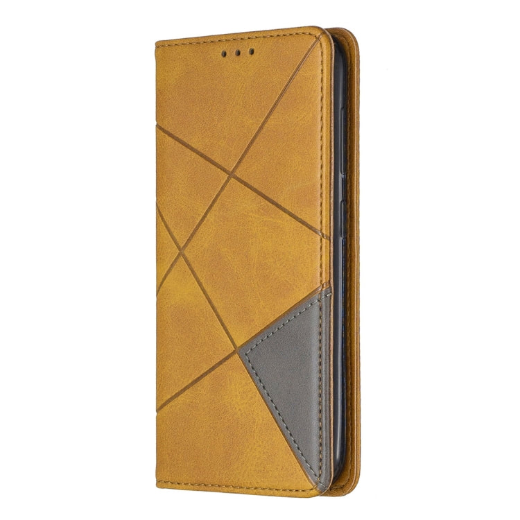 Rhombus Texture Horizontal Flip Magnetic Leather Case with Holder & Card Slots & Wallet For Nokia 4.2
