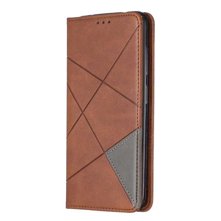 Rhombus Texture Horizontal Flip Magnetic Leather Case with Holder & Card Slots & Wallet For Nokia 3.2