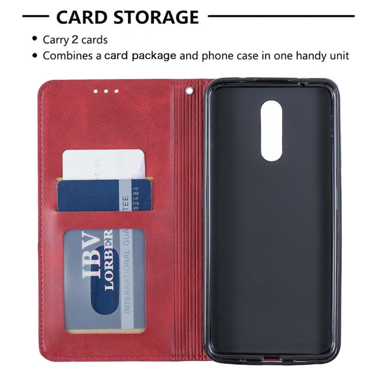 Rhombus Texture Horizontal Flip Magnetic Leather Case with Holder & Card Slots & Wallet For Nokia 3.2