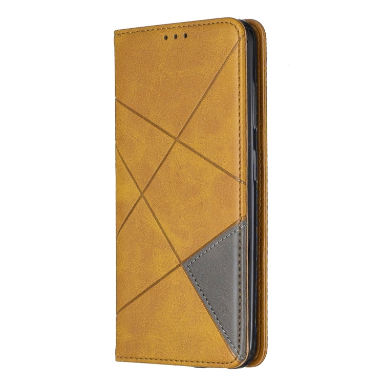 Rhombus Texture Horizontal Flip Magnetic Leather Case with Holder & Card Slots & Wallet For Nokia 3.2