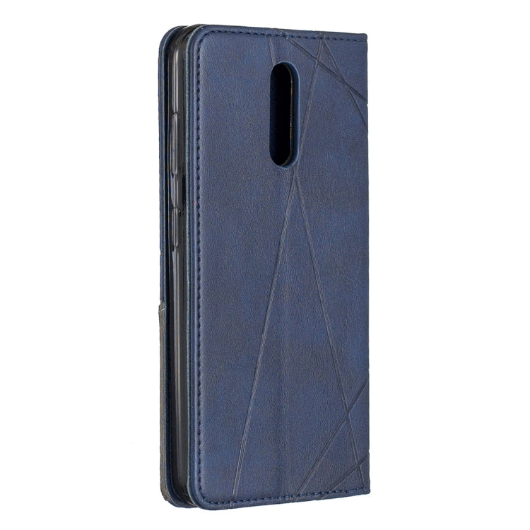 Rhombus Texture Horizontal Flip Magnetic Leather Case with Holder & Card Slots & Wallet For Nokia 3.2