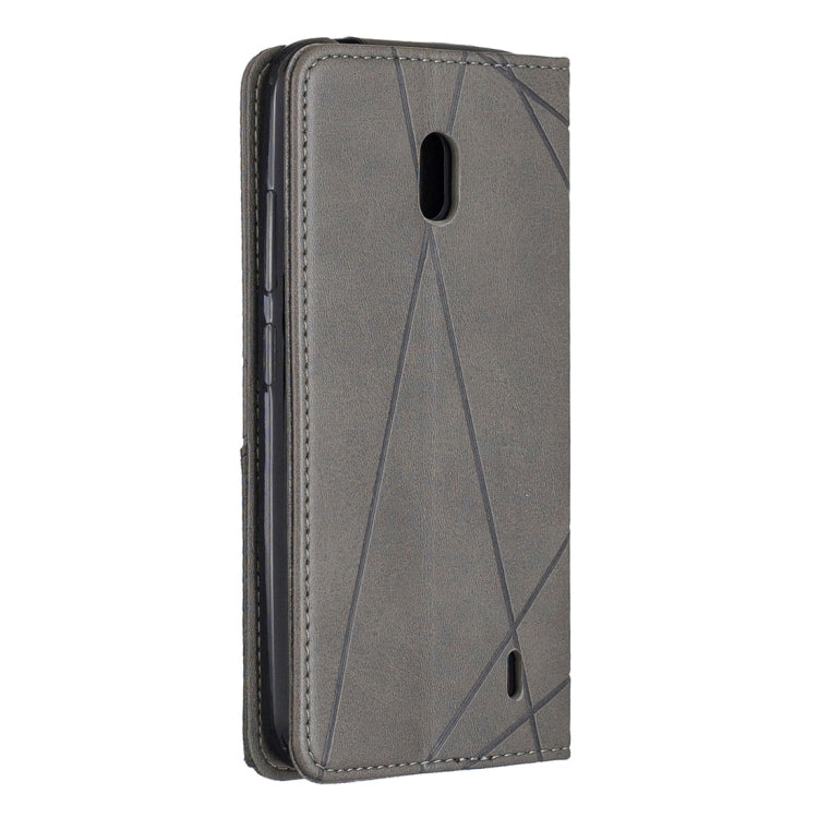 Rhombus Texture Horizontal Flip Magnetic Leather Case with Holder & Card Slots & Wallet For Nokia 2.2