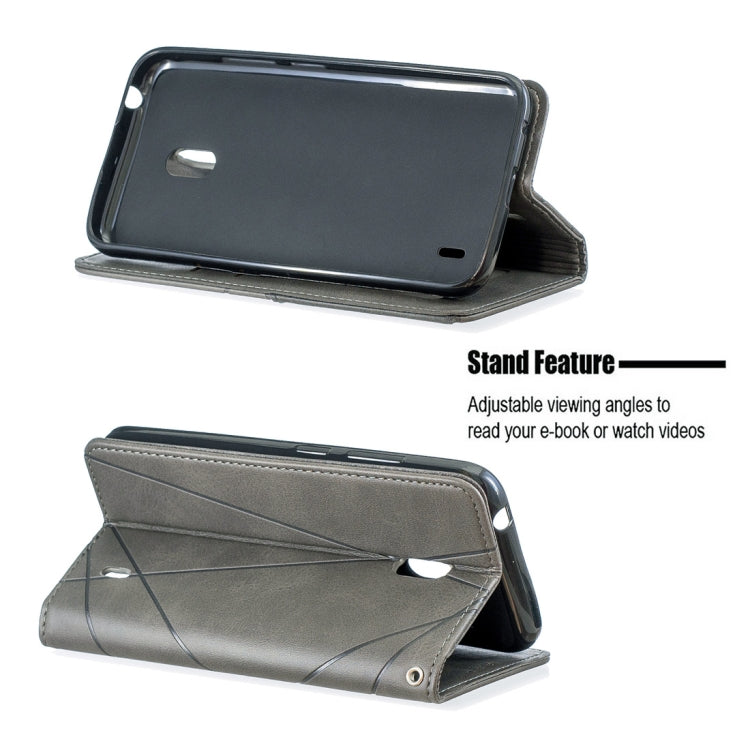 Rhombus Texture Horizontal Flip Magnetic Leather Case with Holder & Card Slots & Wallet For Nokia 2.2