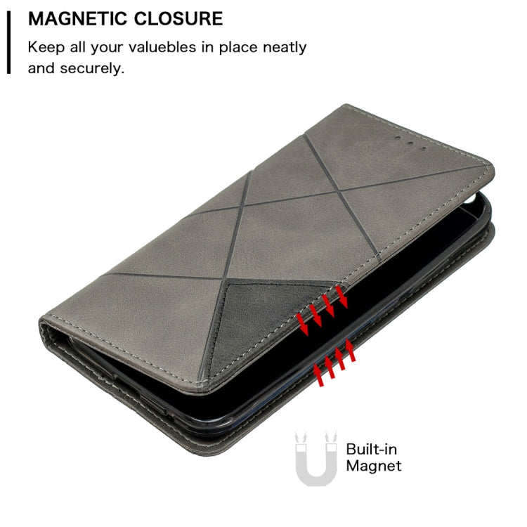 Rhombus Texture Horizontal Flip Magnetic Leather Case with Holder & Card Slots & Wallet For Nokia 2.2