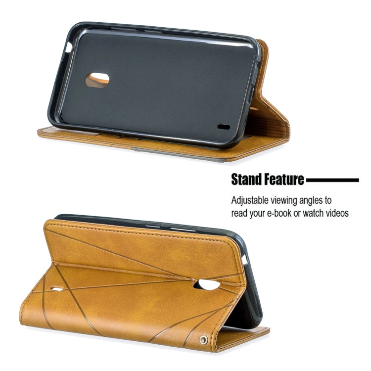 Rhombus Texture Horizontal Flip Magnetic Leather Case with Holder & Card Slots & Wallet For Nokia 2.2