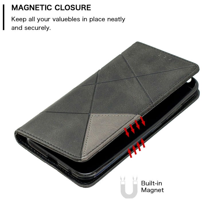 Rhombus Texture Horizontal Flip Magnetic Leather Case with Holder & Card Slots & Wallet For Nokia 2.2