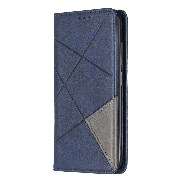 Rhombus Texture Horizontal Flip Magnetic Leather Case with Holder & Card Slots & Wallet For Nokia 2.2