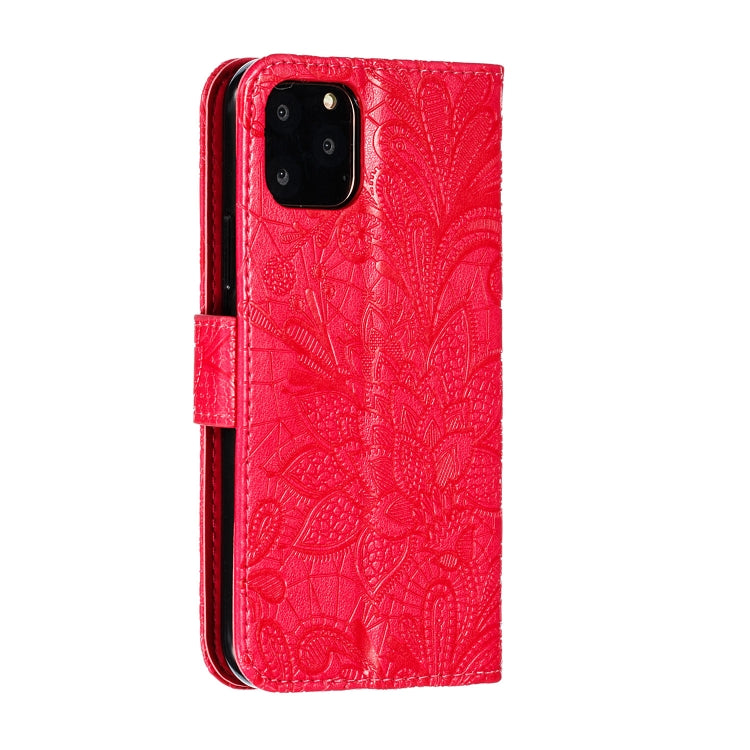 Lace Flower Horizontal Flip Leather Case with Holder & Card Slots & Wallet for iPhone 11 Pro