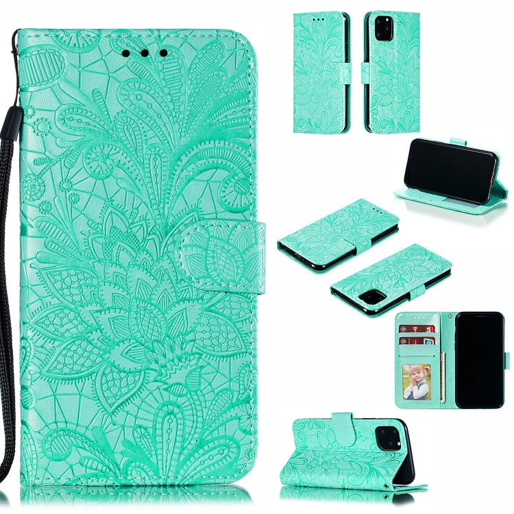 Lace Flower Horizontal Flip Leather Case with Holder & Card Slots & Wallet for iPhone 11 Pro