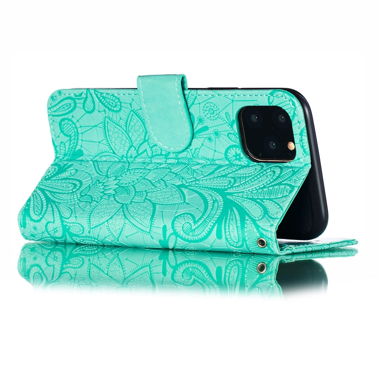 Lace Flower Horizontal Flip Leather Case with Holder & Card Slots & Wallet for iPhone 11 Pro