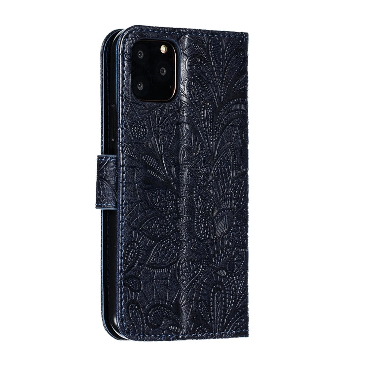 Lace Flower Horizontal Flip Leather Case with Holder & Card Slots & Wallet for iPhone 11 Pro