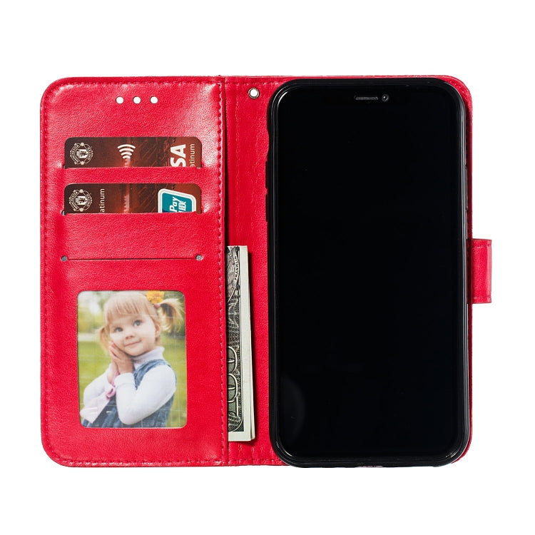 Lace Flower Horizontal Flip Leather Case with Holder & Card Slots & Wallet for iPhone 11