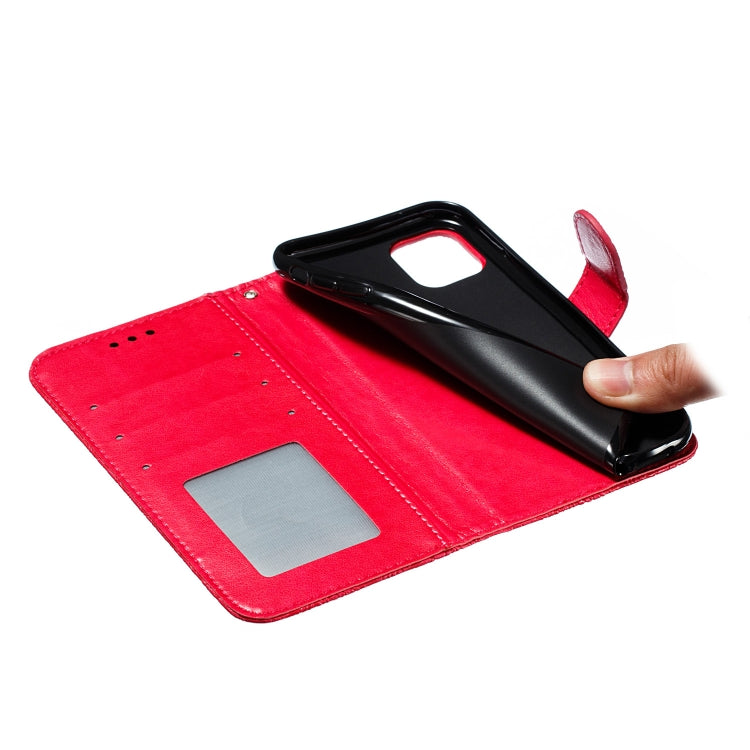Lace Flower Horizontal Flip Leather Case with Holder & Card Slots & Wallet for iPhone 11