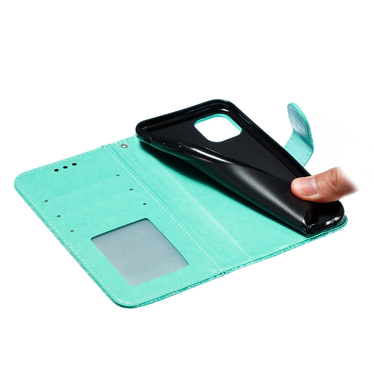 Lace Flower Horizontal Flip Leather Case with Holder & Card Slots & Wallet for iPhone 11