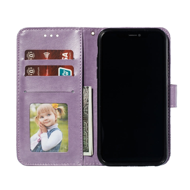 Lace Flower Horizontal Flip Leather Case with Holder & Card Slots & Wallet for iPhone 11