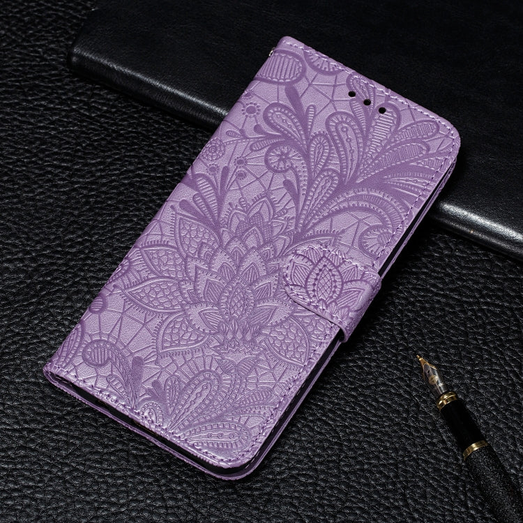 Lace Flower Horizontal Flip Leather Case with Holder & Card Slots & Wallet for iPhone 11