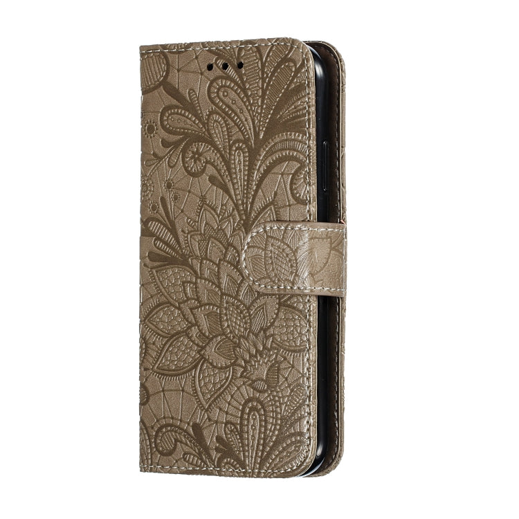 Lace Flower Horizontal Flip Leather Case with Holder & Card Slots & Wallet for iPhone 11