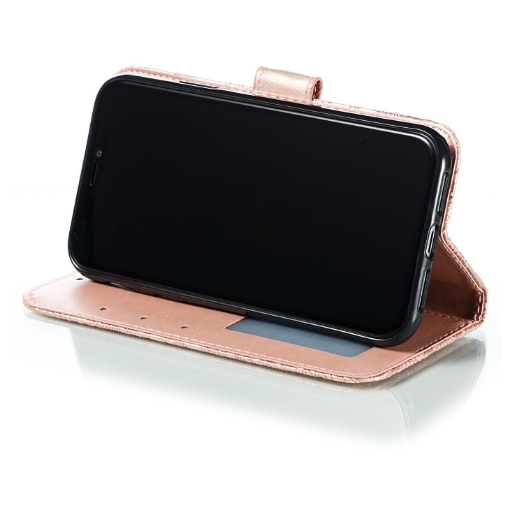 Lace Flower Horizontal Flip Leather Case with Holder & Card Slots & Wallet for iPhone 11