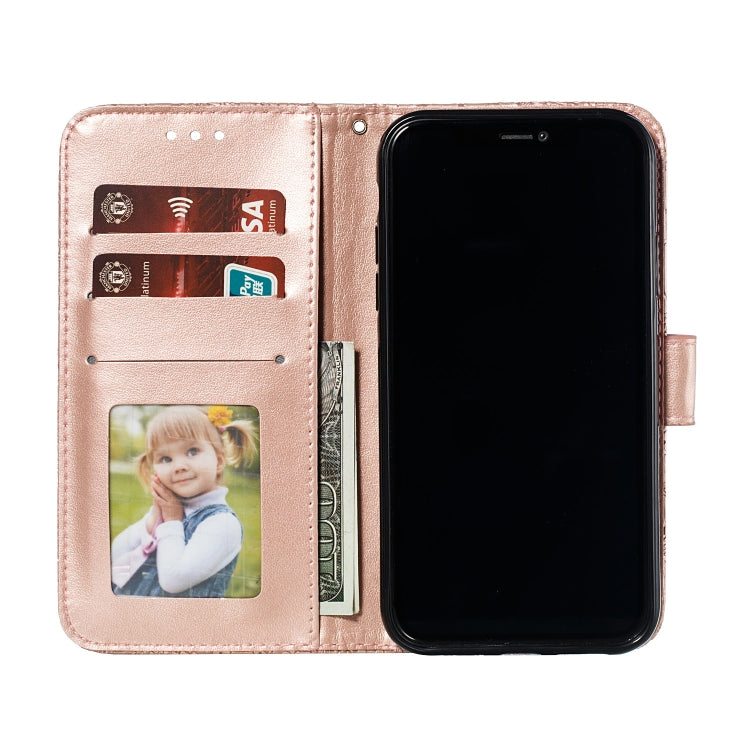 Lace Flower Horizontal Flip Leather Case with Holder & Card Slots & Wallet for iPhone 11