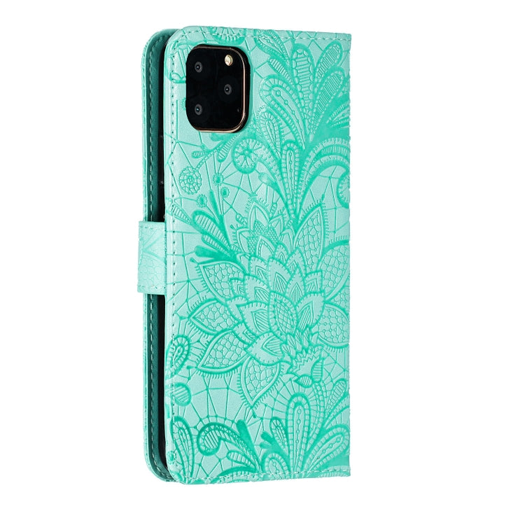 Lace Flower Horizontal Flip Leather Case with Holder & Card Slots & Wallet for iPhone 11 Pro Max